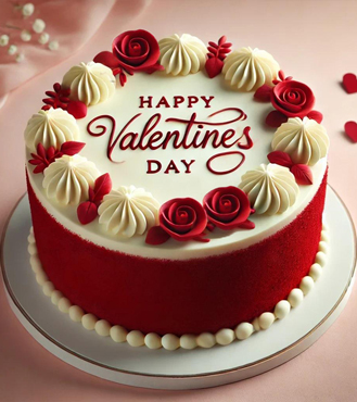 Classic Valentine’s Cake