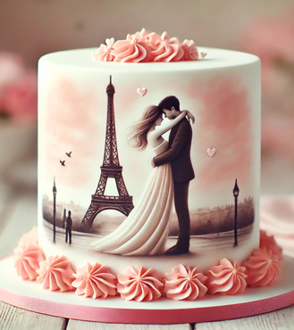 City of Love Cake