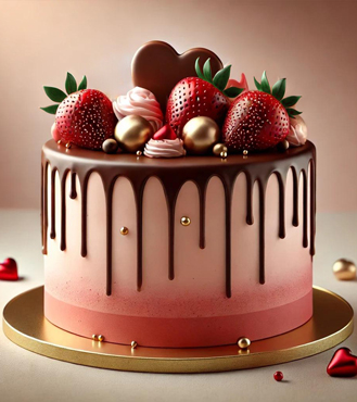 Strawberries & Dreams Cake