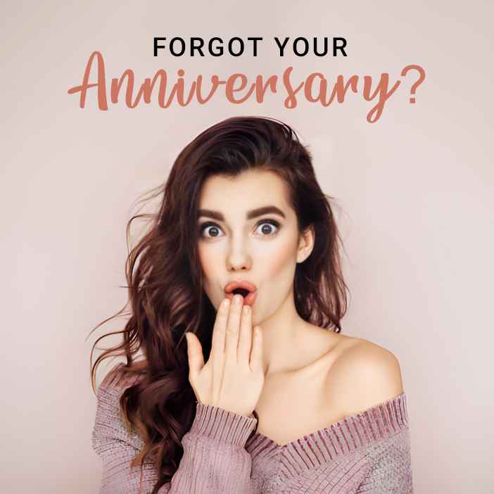 Forgot Your Anniversary? Here's How to Make It Up to Your Partner