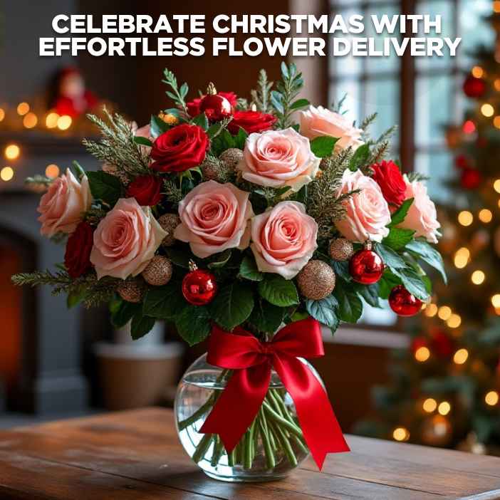 Celebrate Christmas with Effortless Flower Delivery in Dubai