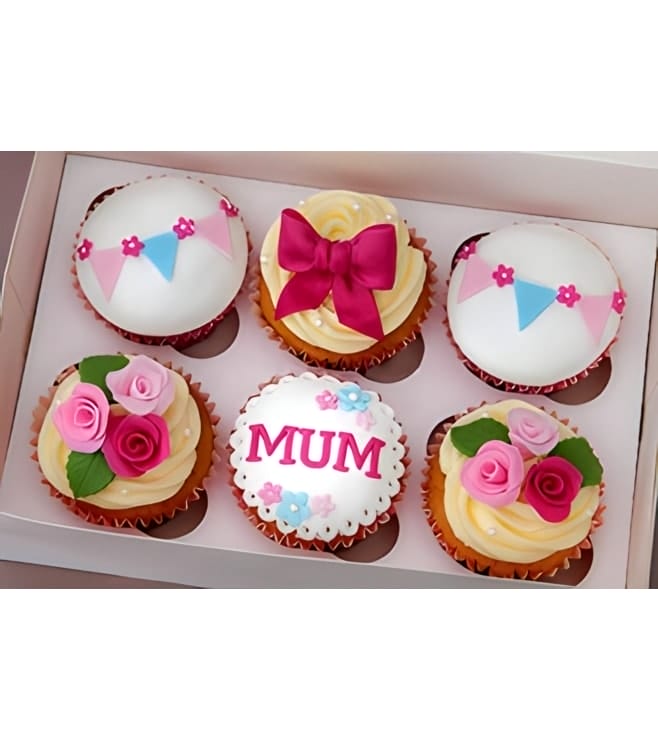 Mother's Day Surprise Party Cupcakes - Dozen