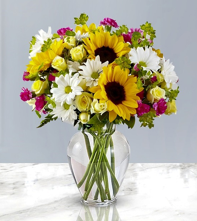 Vibrant Medley Bouquet, Get Well