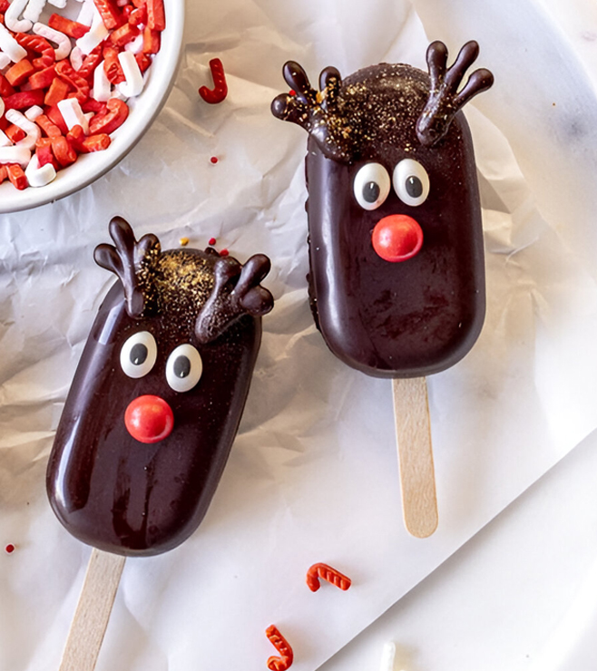 Reindeer Delight Cakesicles