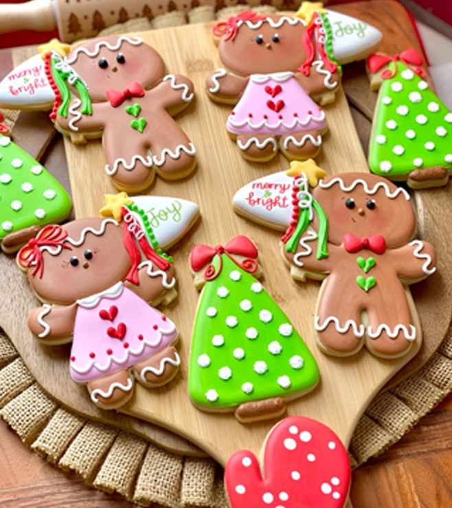 Cute Gingerbread Christmas Cookies