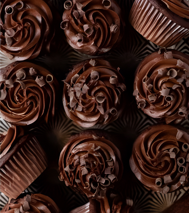 Chocolate Overload Cupcakes