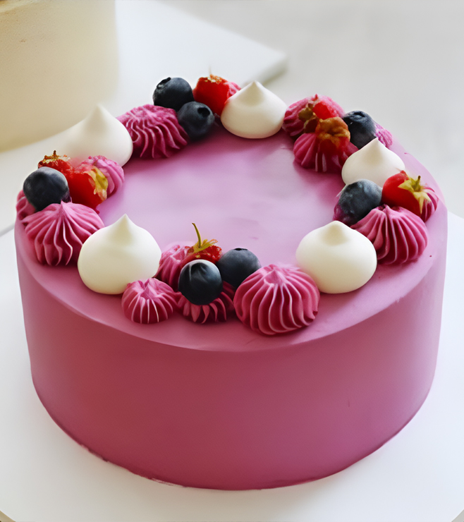 Classy Pink Cake