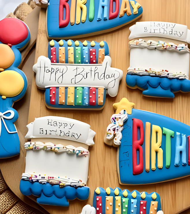 Colorful Celebration Cookies