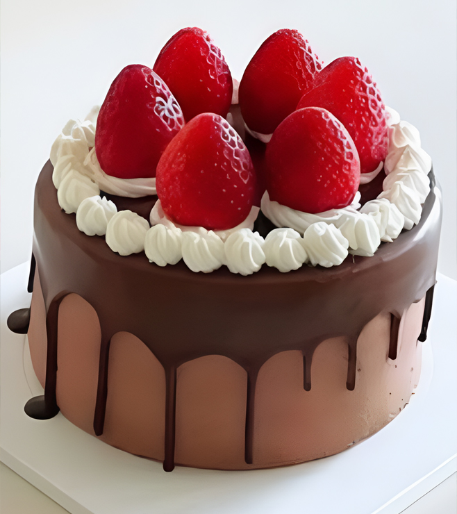 Berry Choco Temptation Cake