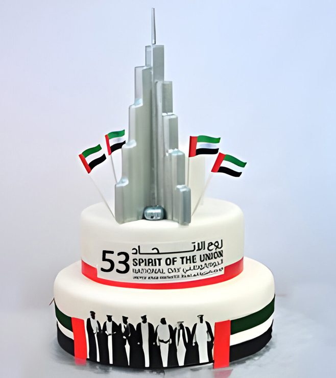 Magnificent Burj Khalifa 3D Cake