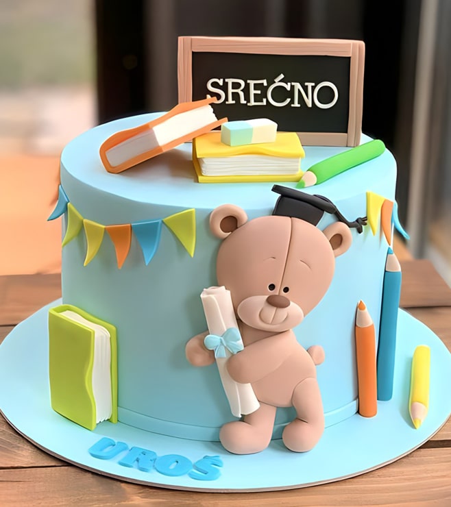 Adorable School Days Cake