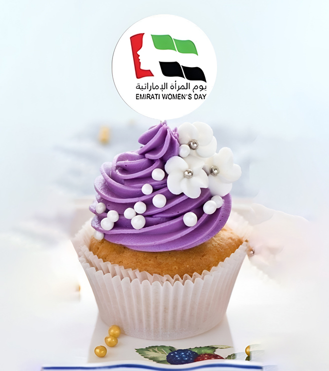 Amethyst Charm Cupcakes, Emirati Women's Day Gifts