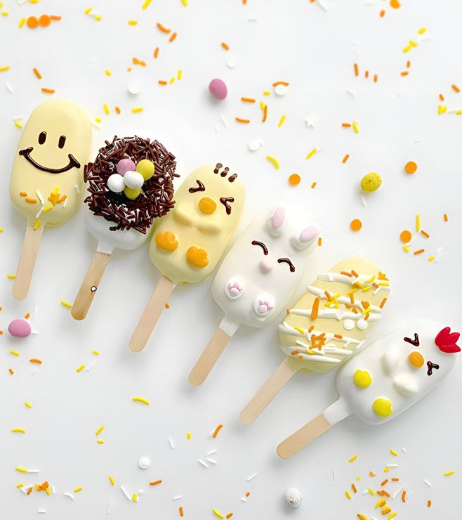 Cheerful Chick Cakesicles