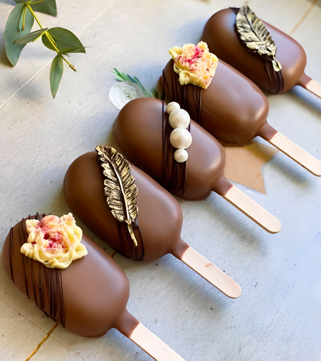 Choco Deluxe Cakesicles