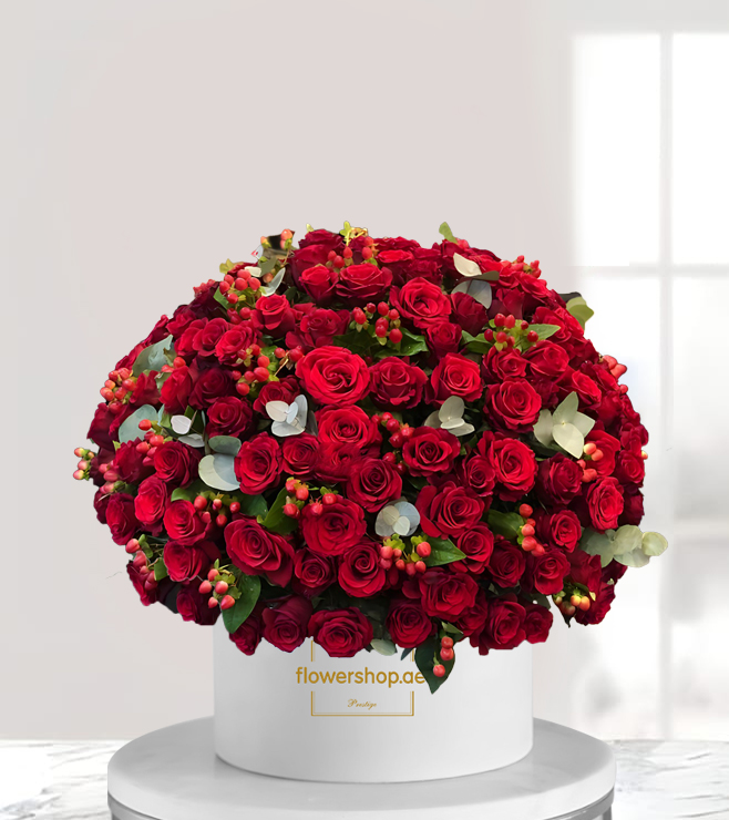 Christmas Splendor Hatbox