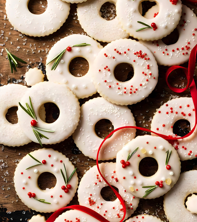 Elegant Frost Cookies, Christmas Gifts