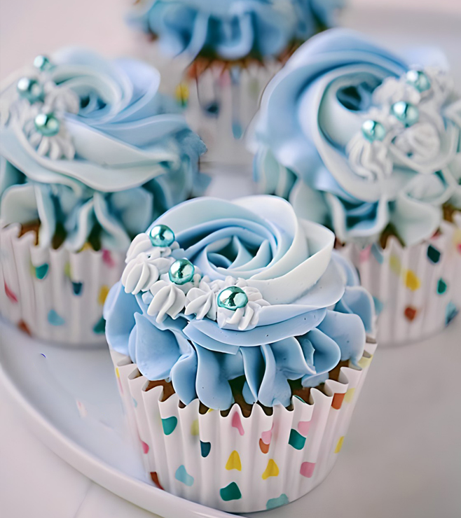 Exquisite Swirls Cupcakes