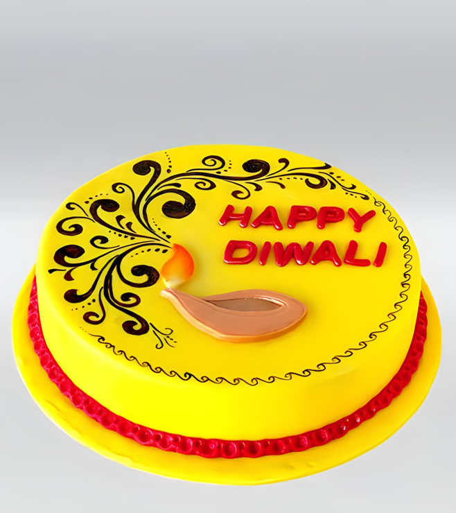 Festive Glow Cake, Diwali