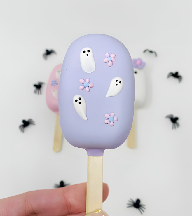 Ghostly Goodness Cakesicles