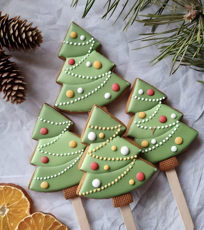 Merry Tree Cookies