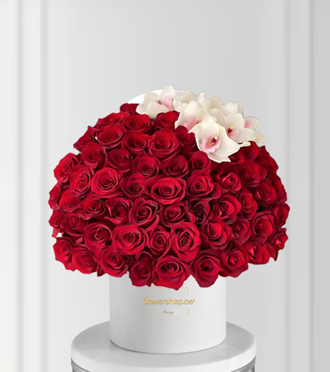 Premium Rose Dream Hatbox