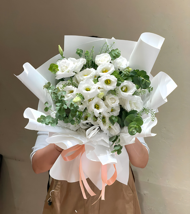 Pure Grace Bouquet, New Year Gifts