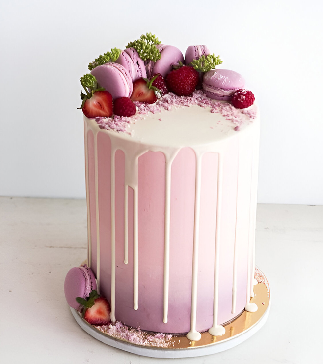 Purple Ombre Cake