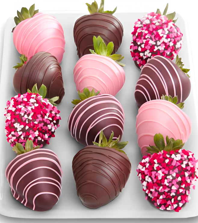 Sumptuous Dipped Strawberries