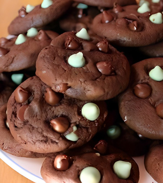 Double Chocolate Cookies