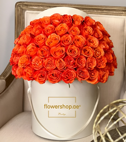 Amber Elegance Hatbox