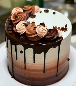 Graceful Indulgence Cake