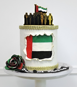 Grand UAE National Day Cake