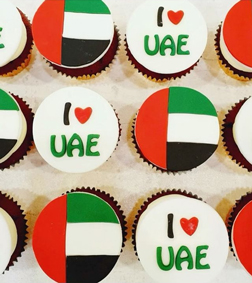 I Love UAE Cupcakes