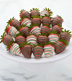 National Day Dipped Strawberries