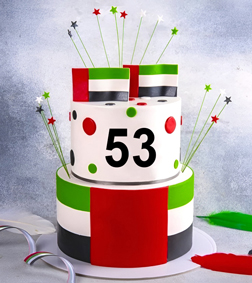 53 UAE National Day Cake