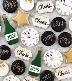 Ticktock New Year Cookies