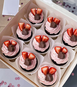 Strawberry Bliss Cupcakes