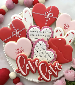 Message of Love Cookies