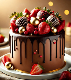 Sweetheart’s Choco Berry Cake