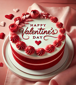 Valentine's Serenade Cake