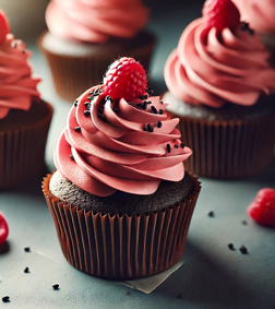 Raspberry Sweet Cupcakes