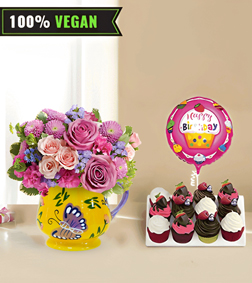 Field Of Butterflies Vegan Cupcake Bundle