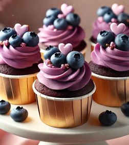 Berry Tempting Cupcakes