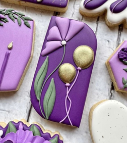 Purple Delicate Cookies