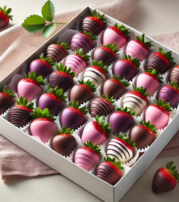 Chocolicous Pink Strawberries