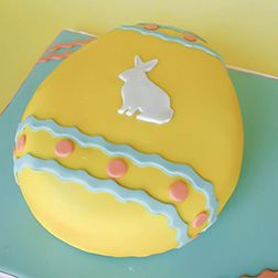 Easter Decorated Egg Cake