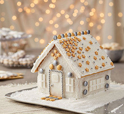 Shimmering Stars Gingerbread House