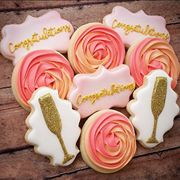 Toast To You Congratulation Cookies