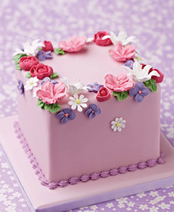 Patch of Flowers Cake