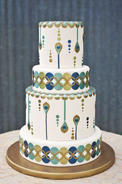 Ornaments Eid Cake